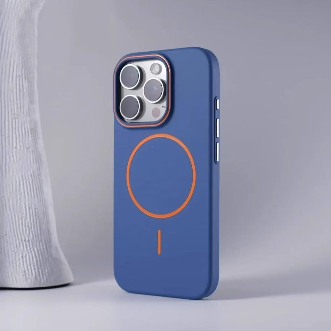 IPhone 16 Case Frosted Polycarbonate Magnetic Sleeve