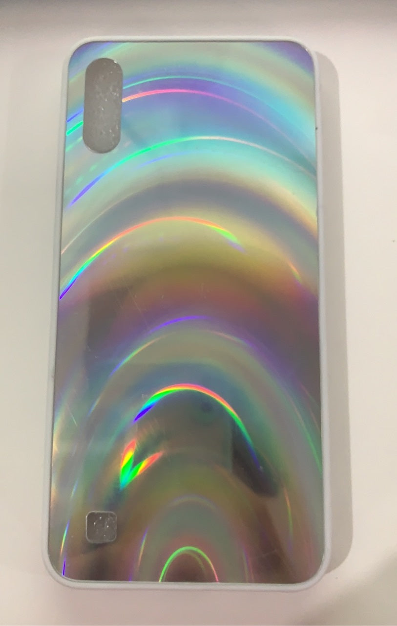 Rainbow Mirror 3D Glitter Gradient TPU Phone Case for iPhone 11–16 Pro Max Plus