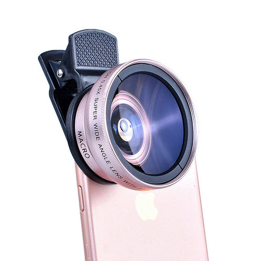 Mobile Phone Lens 0.45X Wide Angle Macro HD Kit 49mm UV