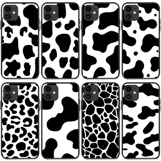 Milk Pattern iPhone Case Compatible Apple TPU Back Cover