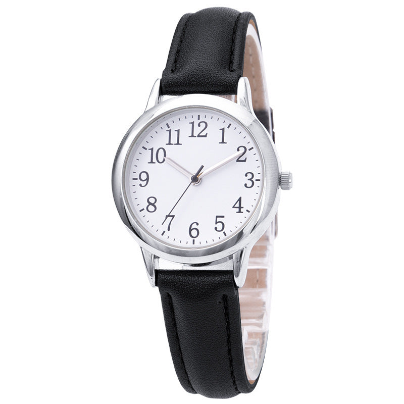 Women's waterproof belt quartz watch