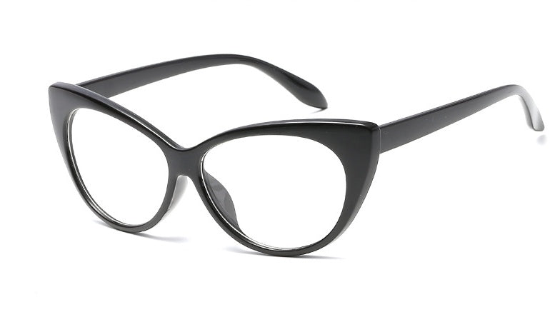 Cat Eye Sunglasses for Women - Fashion UV400 PC Lens, Plastic Metal Frame