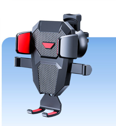Universal Car Phone Holder For Air Vent Mount Black Red