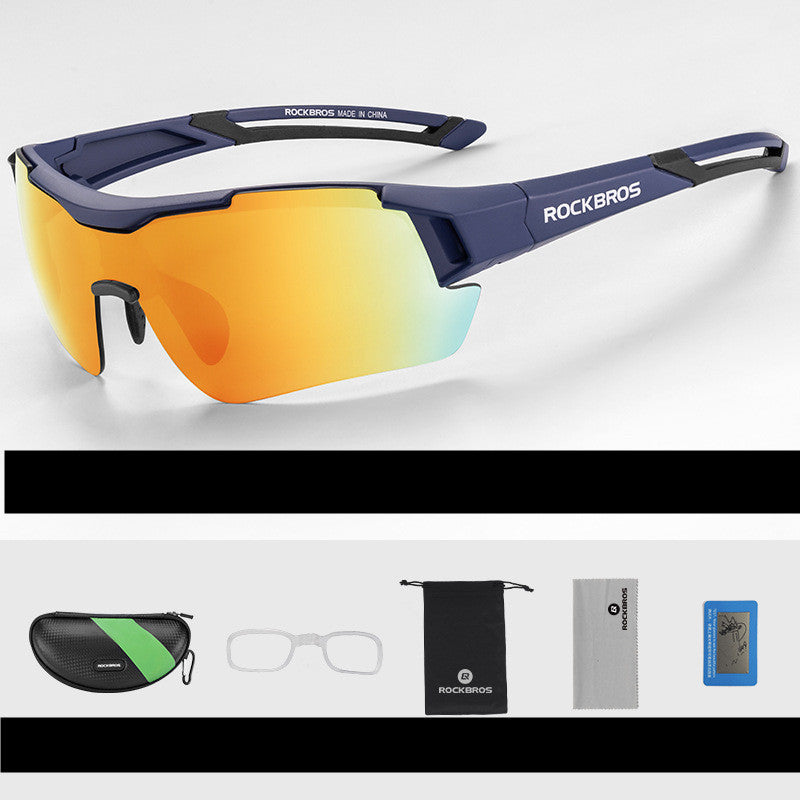 Photochromic Polarized Cycling Glasses Men Outdoor Running Sports UV400