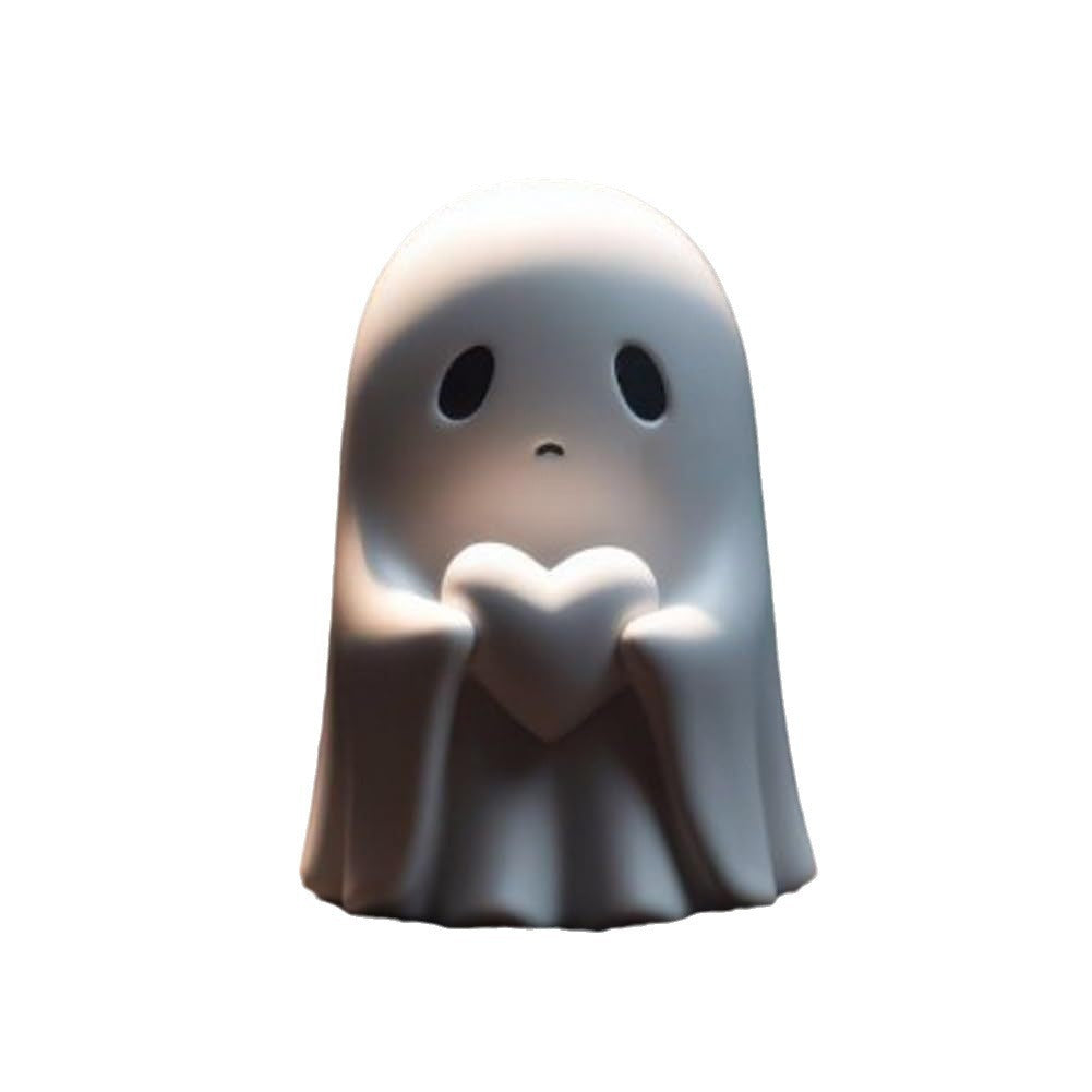 Halloween Ghost Ornament Funny Middle Finger Love Decoration Spooky Party Prop