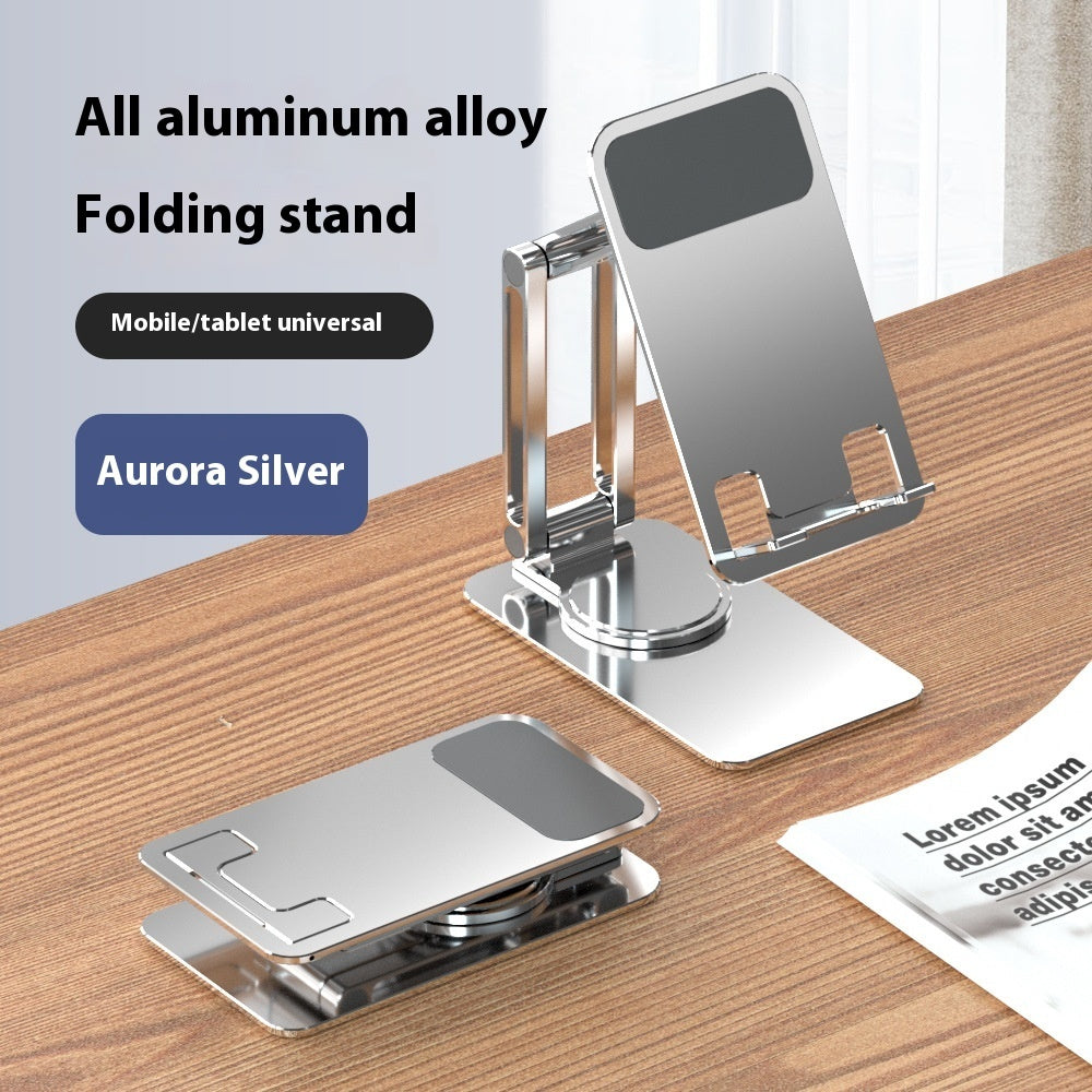 Rotating Aluminum Phone Bracket Foldable Desktop Stand
