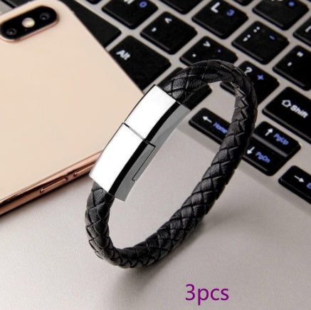 Bracelet Charger USB Cable For IPhone 14 13 Max Leather