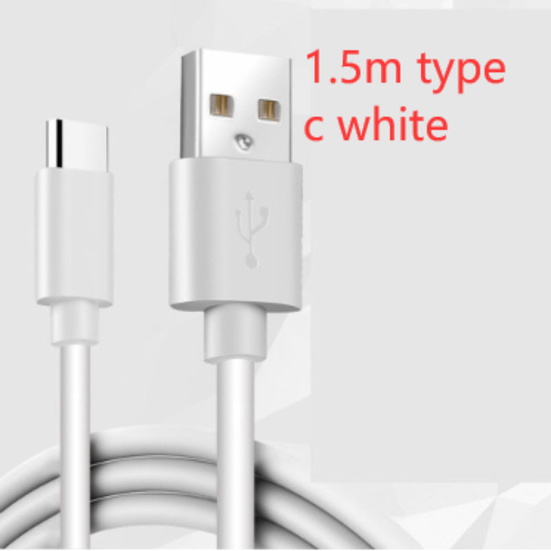 Android USB C Fast Charging Cable 1m 1.5m 2m White Black