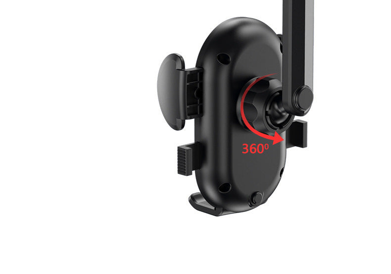 Snap On Rearview Mirror Phone Holder Horizontal Vertical