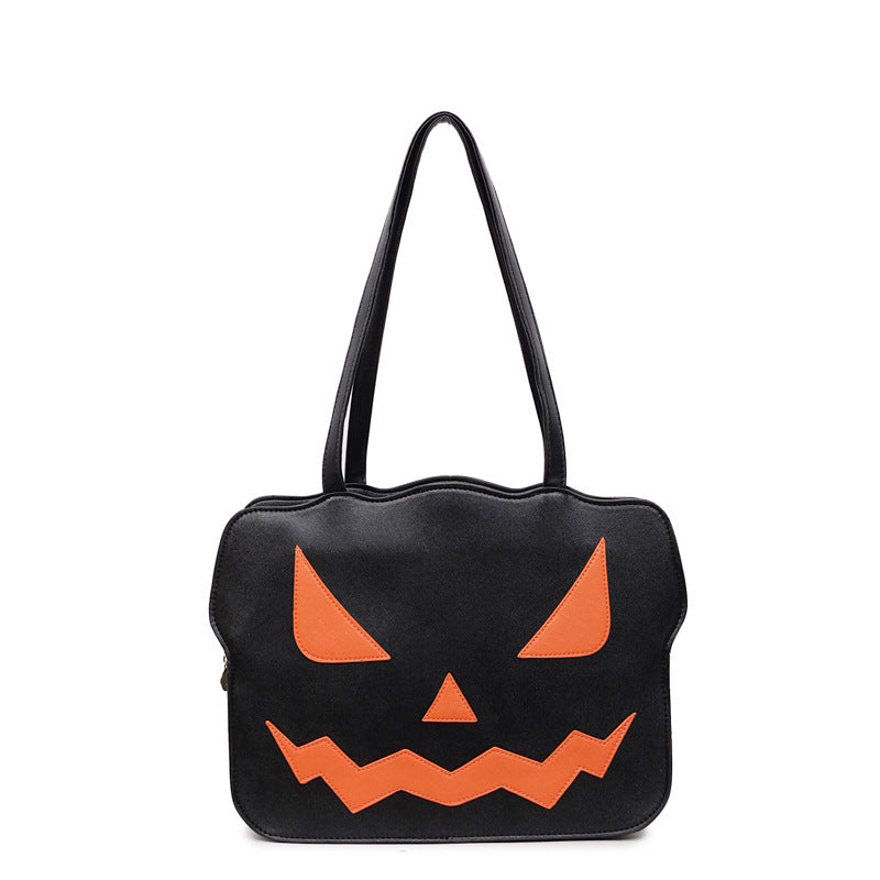 Women’s Halloween Pumpkin Bag Fashion Shoulder Crossbody Messenger Purse