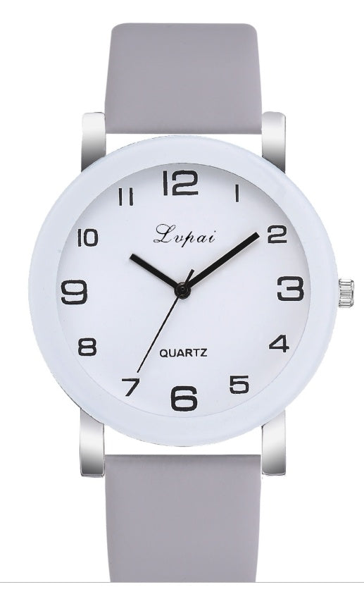 Casual Digital Student Watch Lightweight PU Strap For Teens