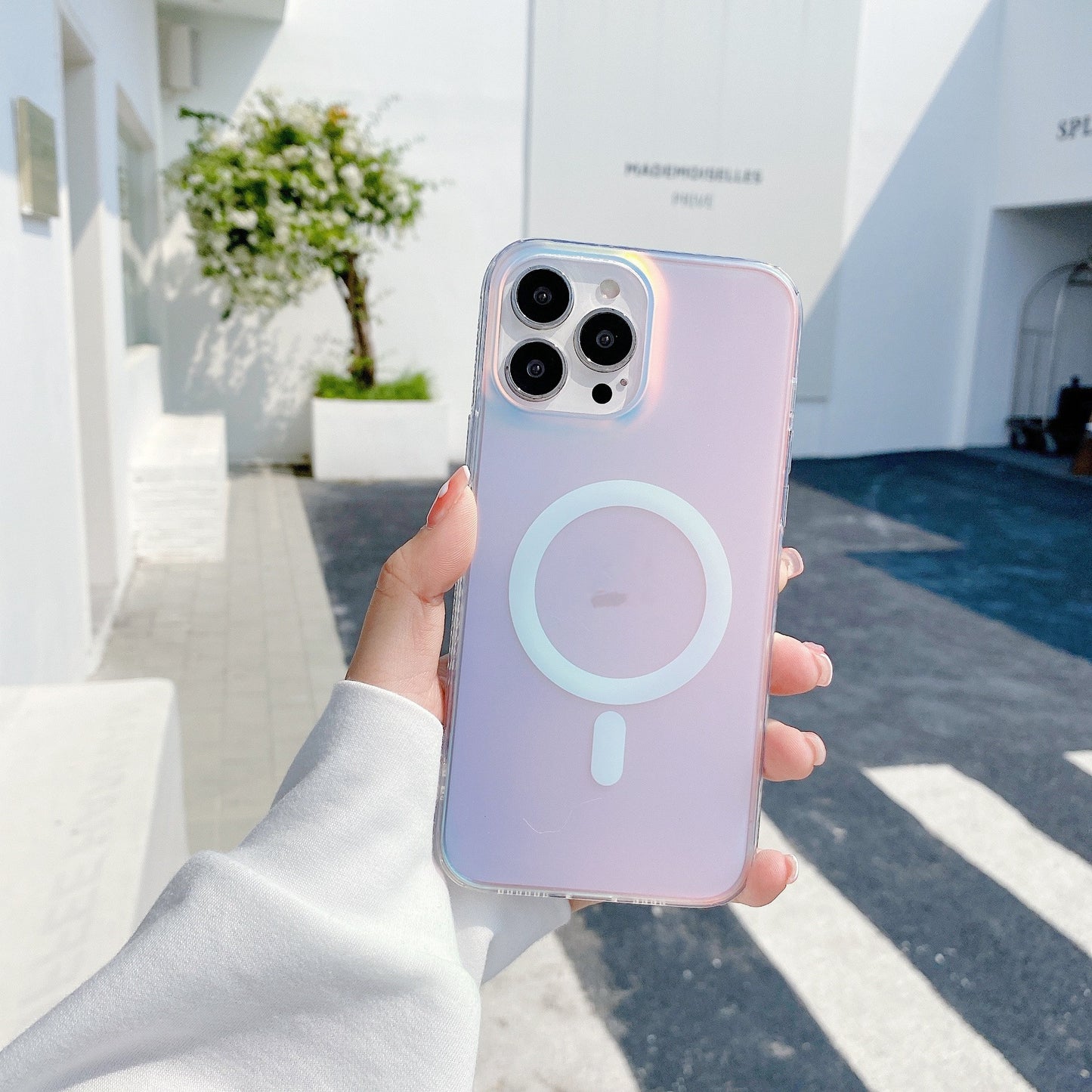 Magnetic Frosted Phone Case Protective Back Cover for iPhone 12 13 14 15 16