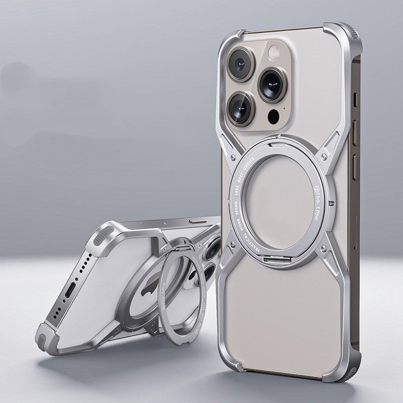 Metal Apple Phone Case With Heat Dissipation And Shockproof