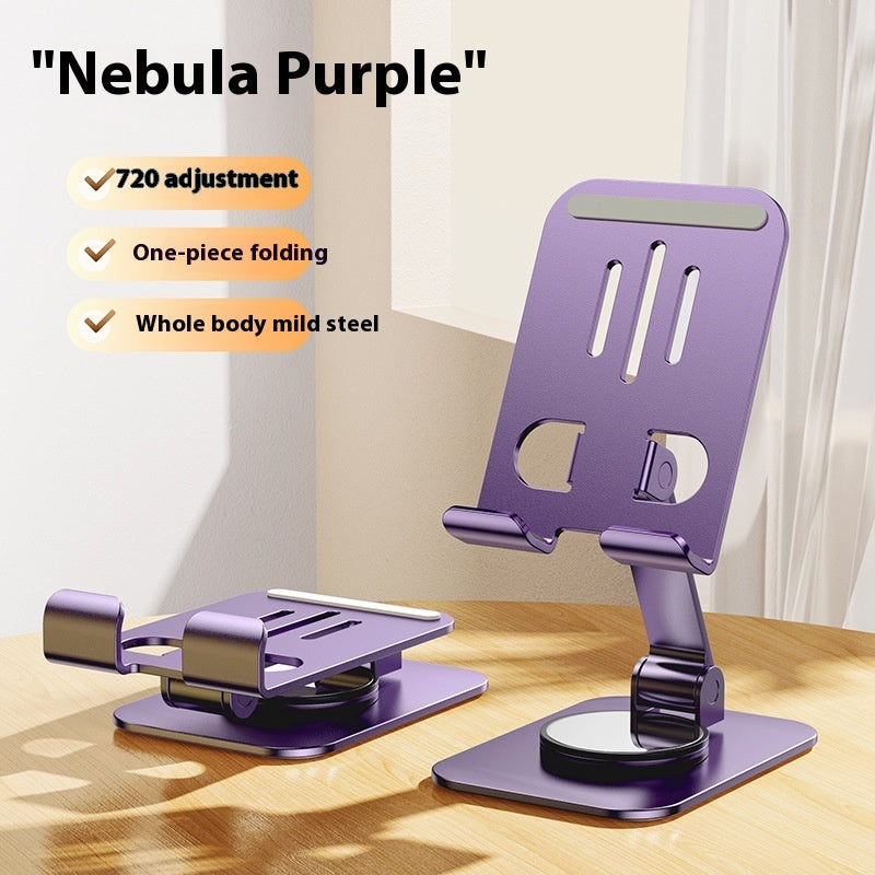 Rotating Aluminum Phone Bracket Foldable Desktop Stand