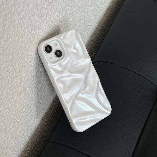 Electroplating Three Dimensional Pleated TPU Phone Case