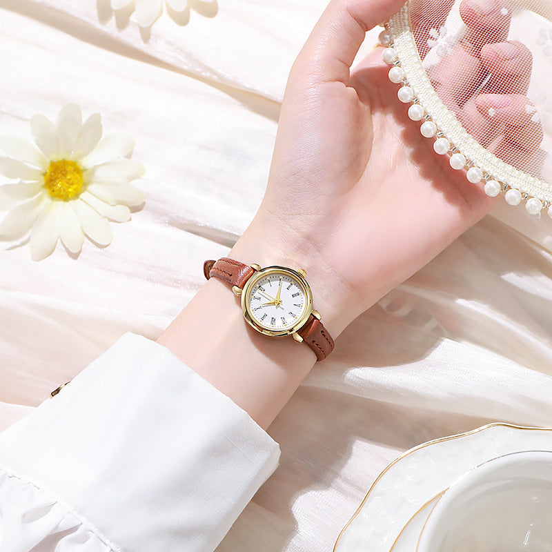 Small Exquisite High Grade Women Elegant Quartz Watch