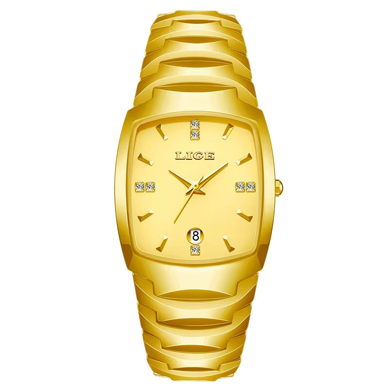 Ladies Waterproof Watch Pink Luxury Stainless Steel Women Watches Creative Fashion Original Elegant Quartz Wristwatch Gift