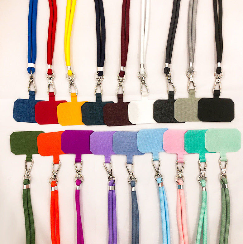 Adjustable Mobile Phone Back Splint Lanyard Gasket Colors