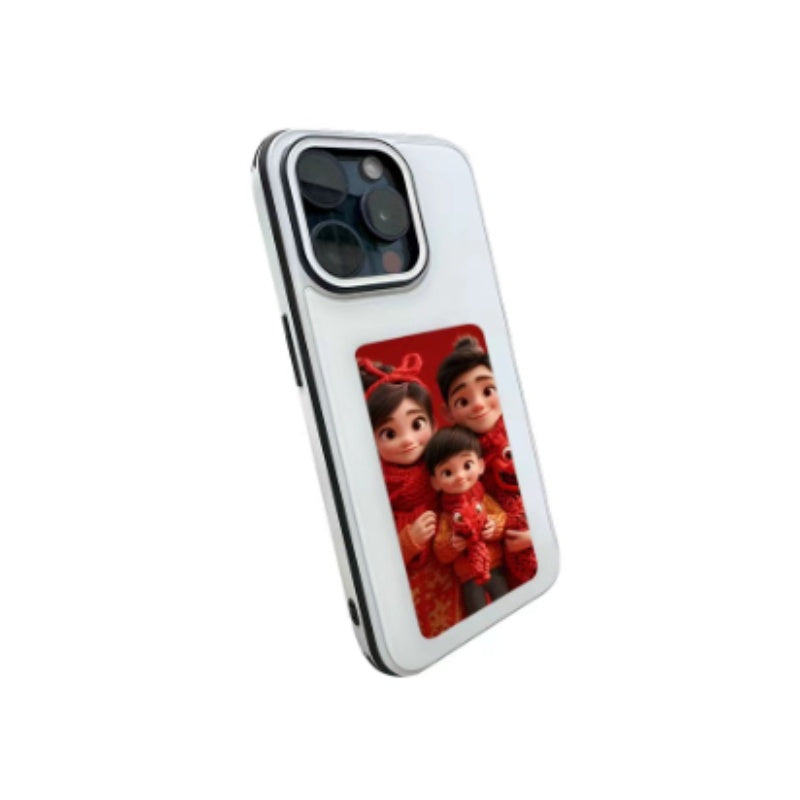 DIY Display Screen Phone Case for iPhone PC TPU Shockproof