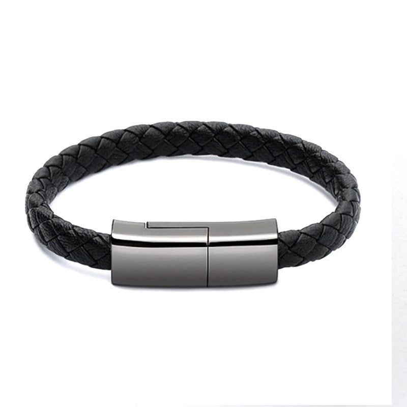 Bracelet Charger USB Cable For IPhone 14 13 Max Leather