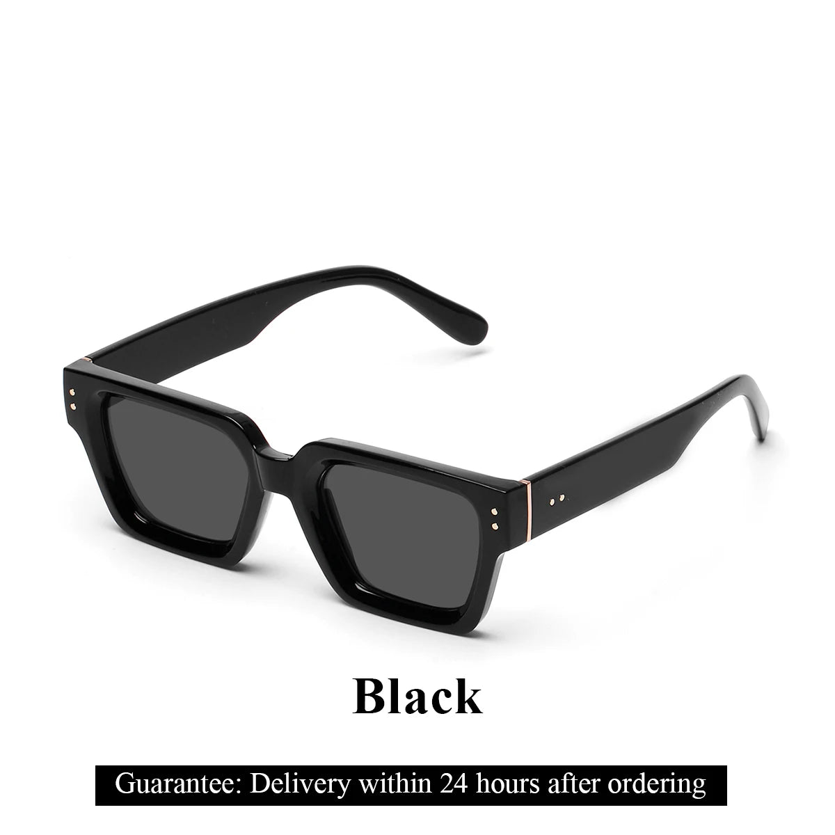 Retro Black Millionaire Shades Luxury Sunglasses 2025 for Men Designer Famous Brand Square Sun Glasses Man Women Sunglass