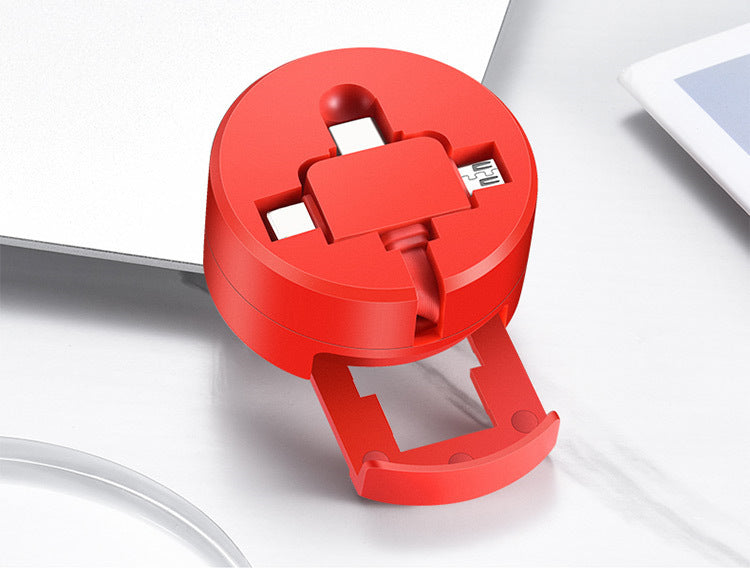 Three In One USB Cable Apple Android Type C Universal