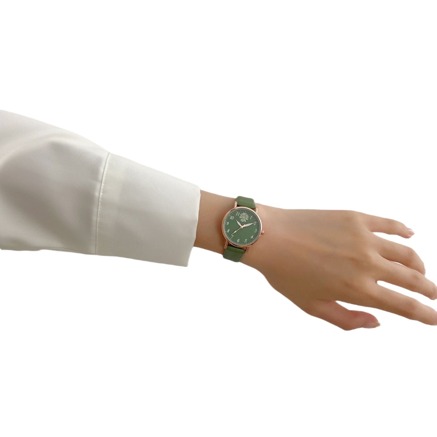 All Match Trendy Girls Quartz Watch Set With Bracelet