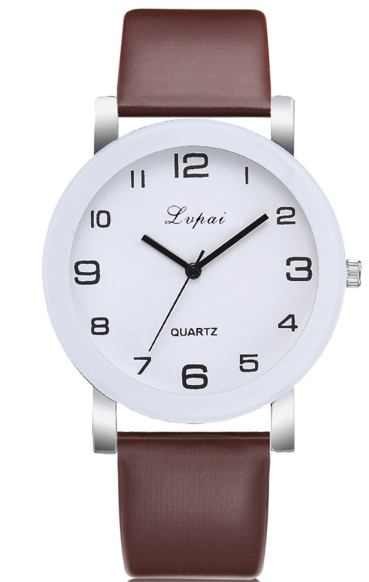 Casual Digital Student Watch Lightweight PU Strap For Teens