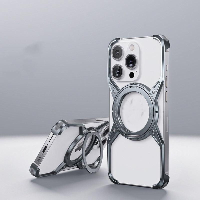 Metal Apple Phone Case With Heat Dissipation And Shockproof