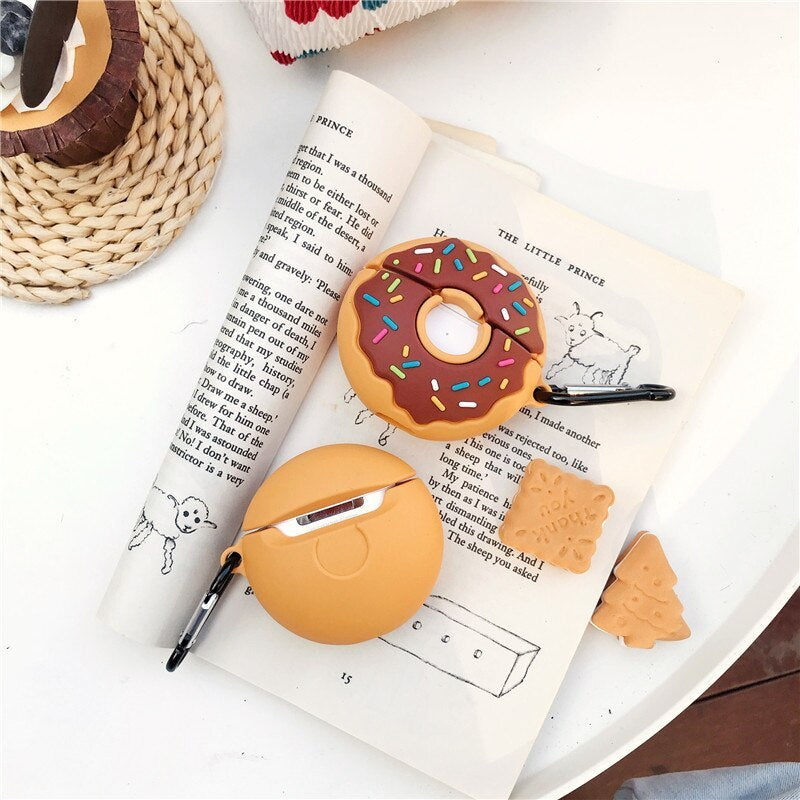 Cute Donuts Earphone Case for Apple AirPods Pro Silicone