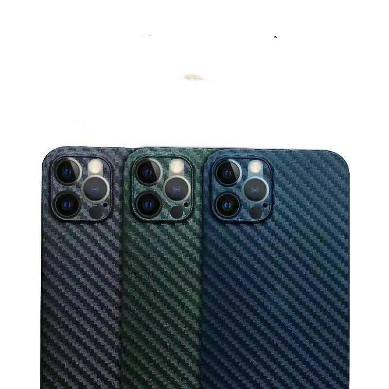 Lightweight Carbon Fiber Textured IPhone Case Back Cover