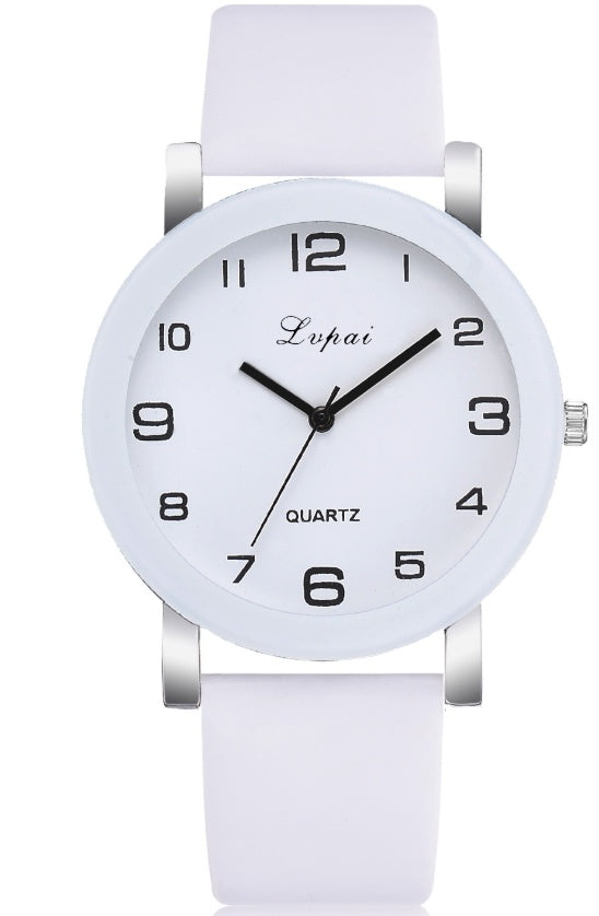 Casual Digital Student Watch Lightweight PU Strap For Teens