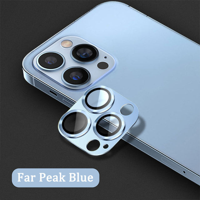 Metal Camera Lens Protector for iPhone 11 12 13 14 15 Pro Max HD Anti Scratch