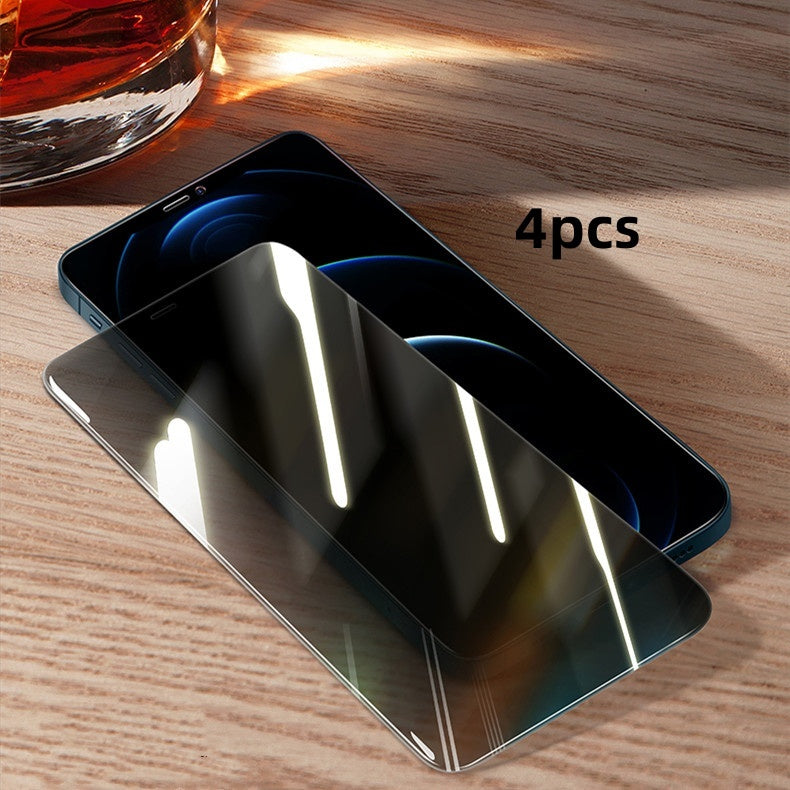 Anti Peeping Toughened Glass Screen Protector For iPhone