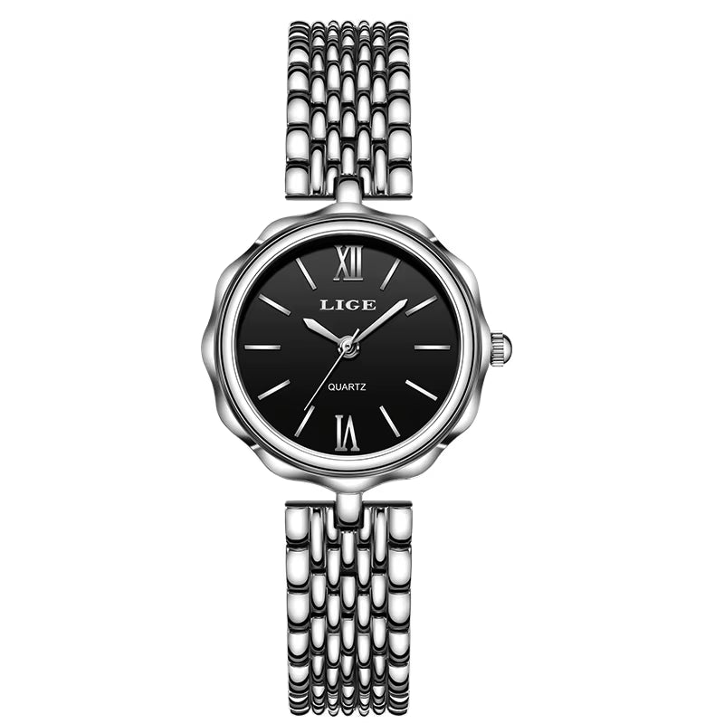 Luxury Top Brand Women'S Watches Elegant Fashion Gold Watch for Women Original Simple Quartz Waterproof Wristwatch Ladies