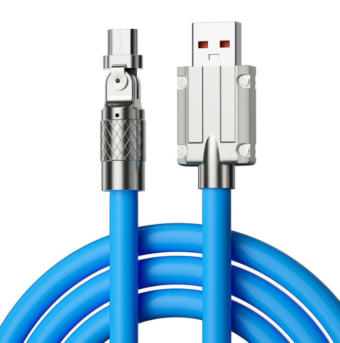 Mobile Game Rotating Elbow USB Cable Super Fast Charging