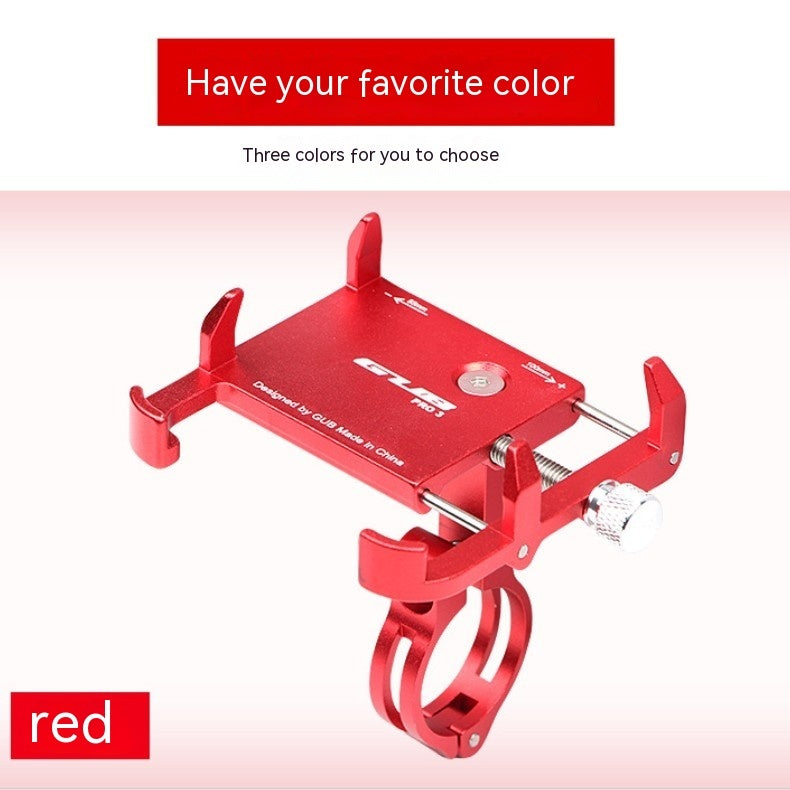 Aluminum Alloy Motorcycle Phone Mount 55 To 100mm Clamp