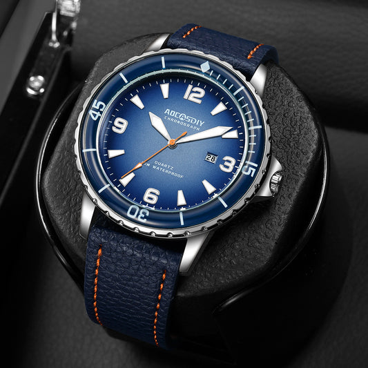 Men’s Digital Large Dial Waterproof Calendar Watch – Sport Outdoor Style