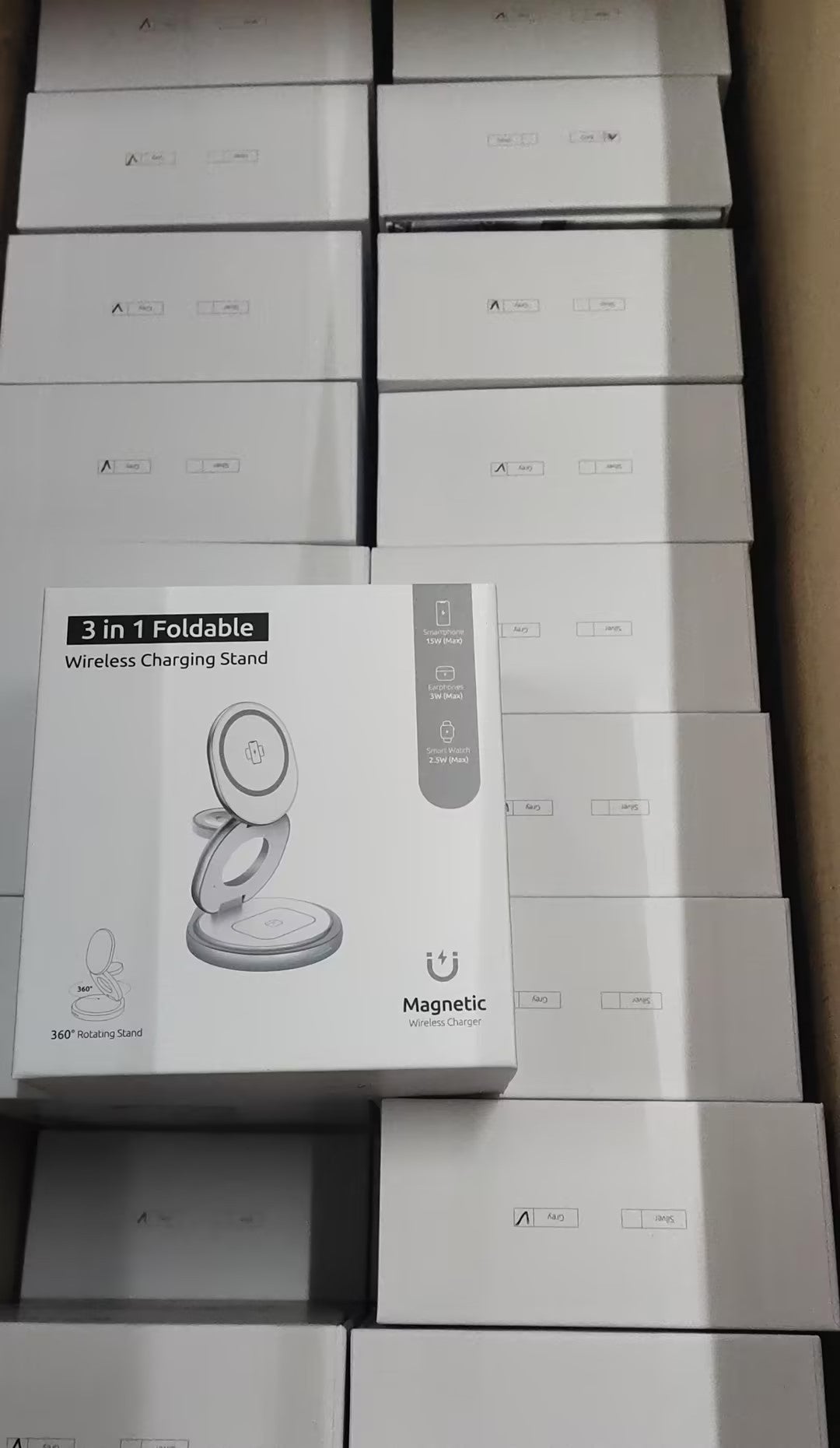 Magnetic Wireless Charger Three In One Fast Charging