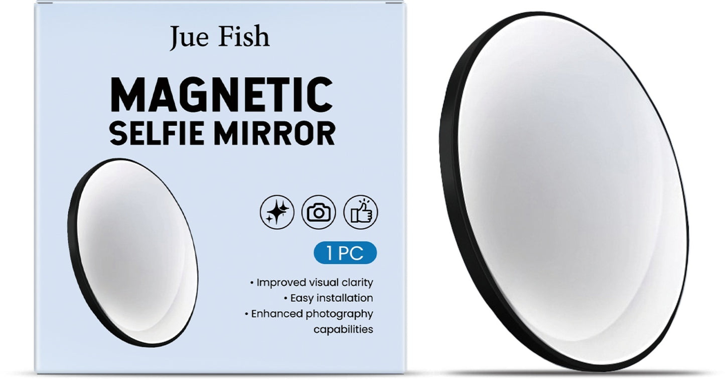 Magnetic Selfie Mirror Aluminum Alloy Self Timer Accessory