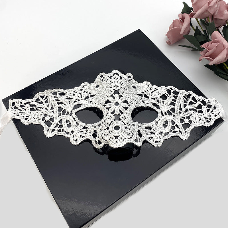 Sexy Lace Half Face Eye Mask Princess Masquerade Ball Adult Halloween Party Prop