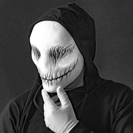Halloween Ghost Latex Mask Scary Full Head Horror Masquerade Party Cosplay Prop