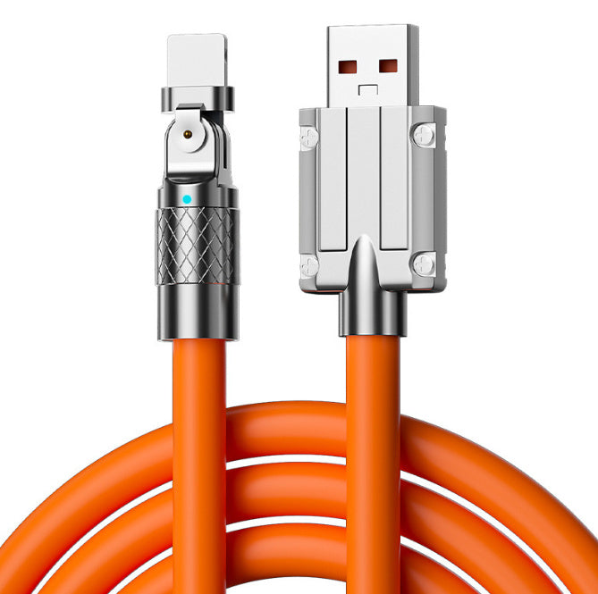 Mobile Game Rotating Elbow USB Cable Super Fast Charging