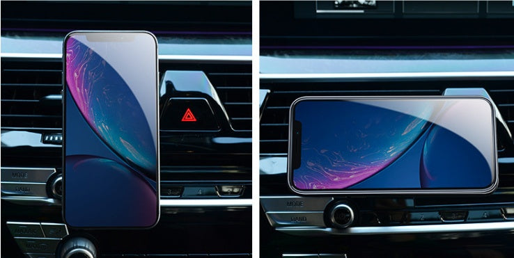 Luminous Metal Car Rotary Universal Magnetic Phone Holder