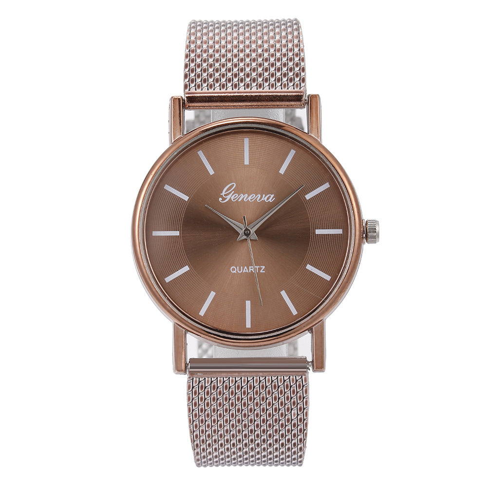 Women’s Mesh Quartz Watch Neva – Slim Dress Fashion Mesh Bracelet