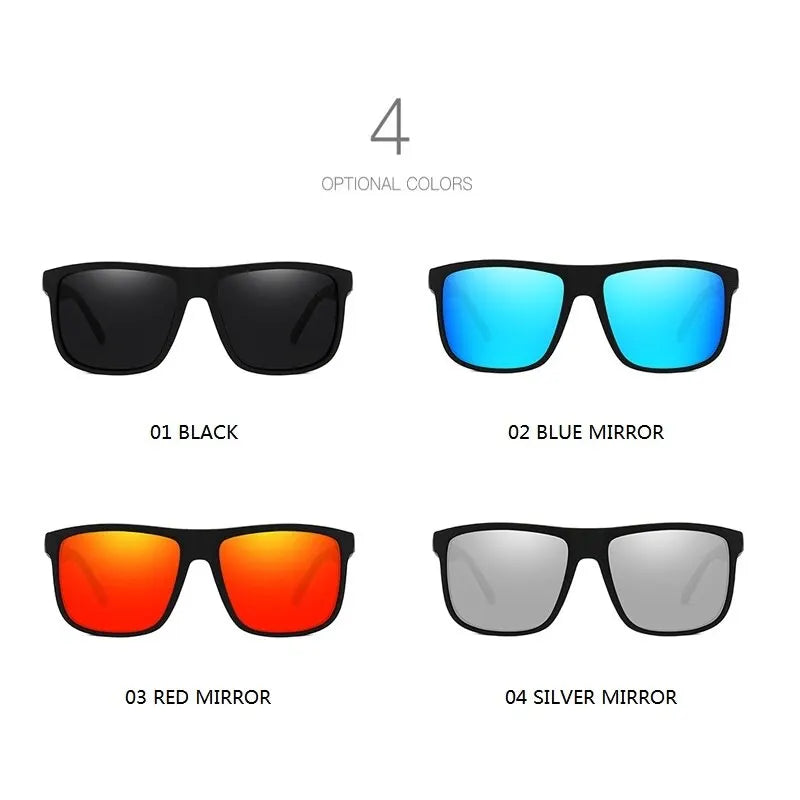 Fashion Vintage Square Sunglasses Men Women Luxury Brand Designer Men'S Sun Glasses Driving Fishing UV400 Eyewear Man