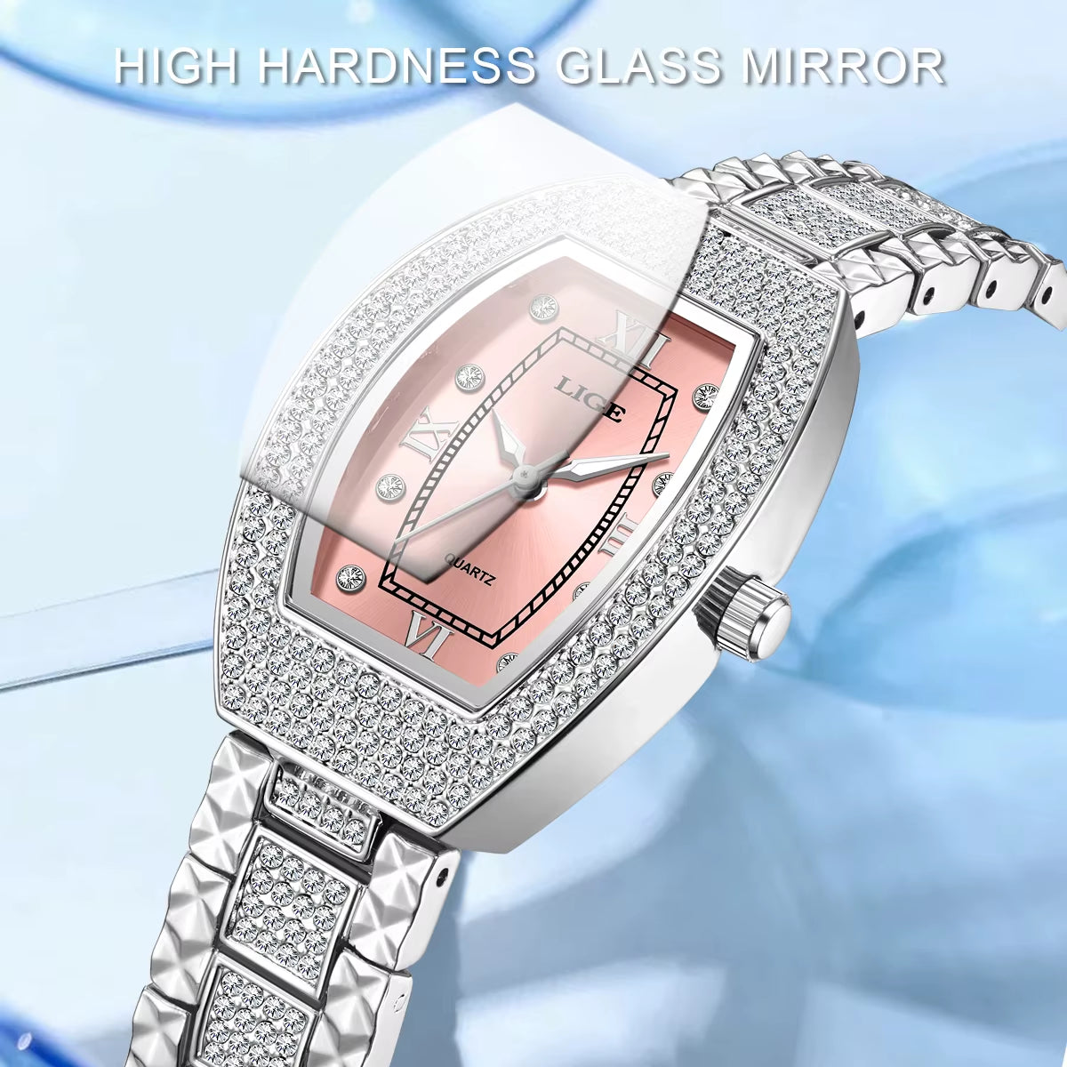 New  Original Design Luxury Diamond Watch for Women Elegant Watches Fashion Out Sport Stainless Steel Waterproof Mille Clock