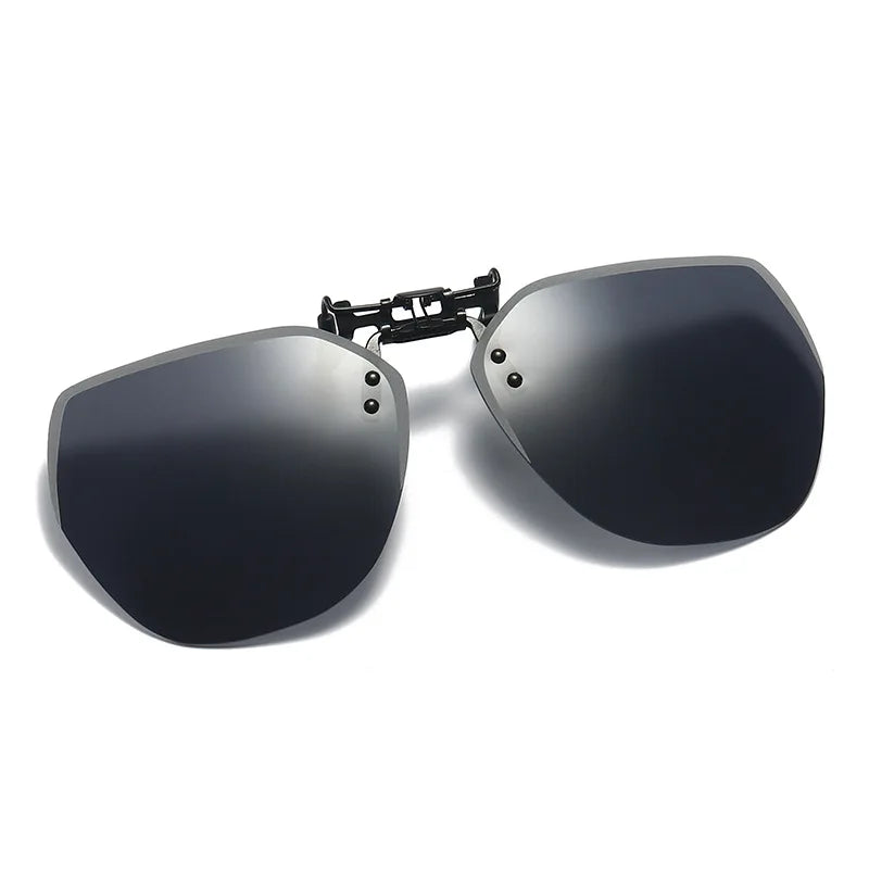 Oversized Polarized Clip-On Sunglasses for Driving – Free Shipping Includes Case
