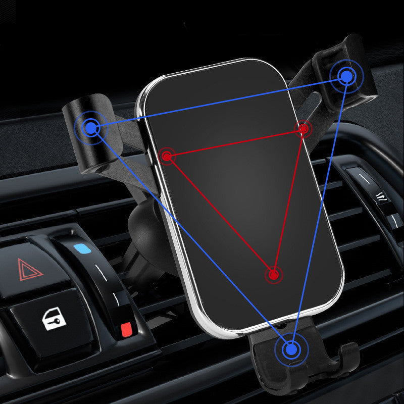 Car Aluminum Alloy Phone Holder Fashion Simplicity Style