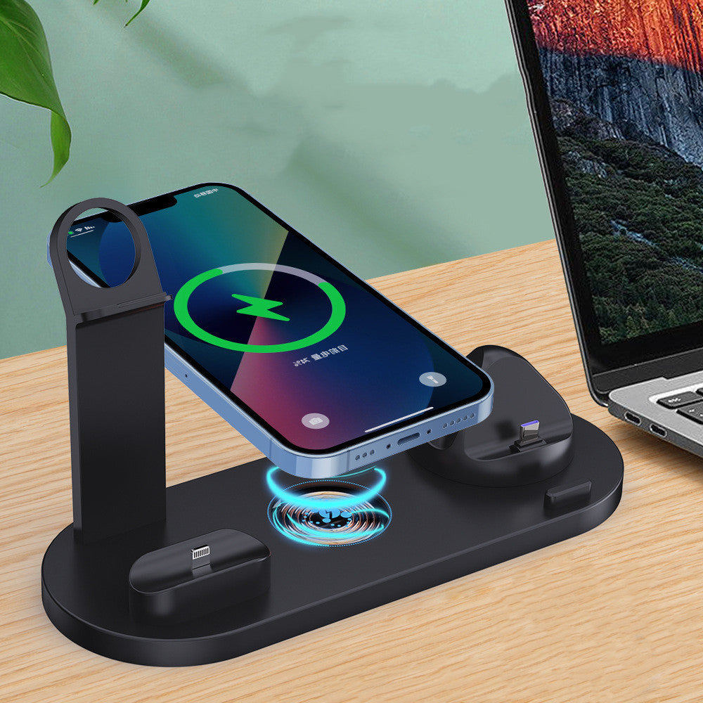 Plastic 3 In 1 Wireless Charger Stand With Fast Charging